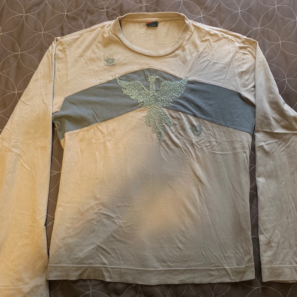 Diesel long sleeve graphic pullover